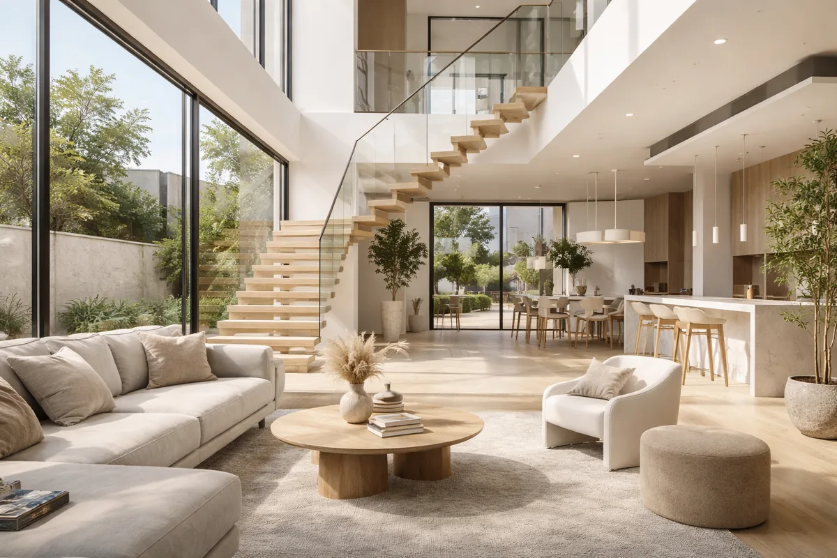 Aménager une maison d'architecte : optimiser l'espace et le style