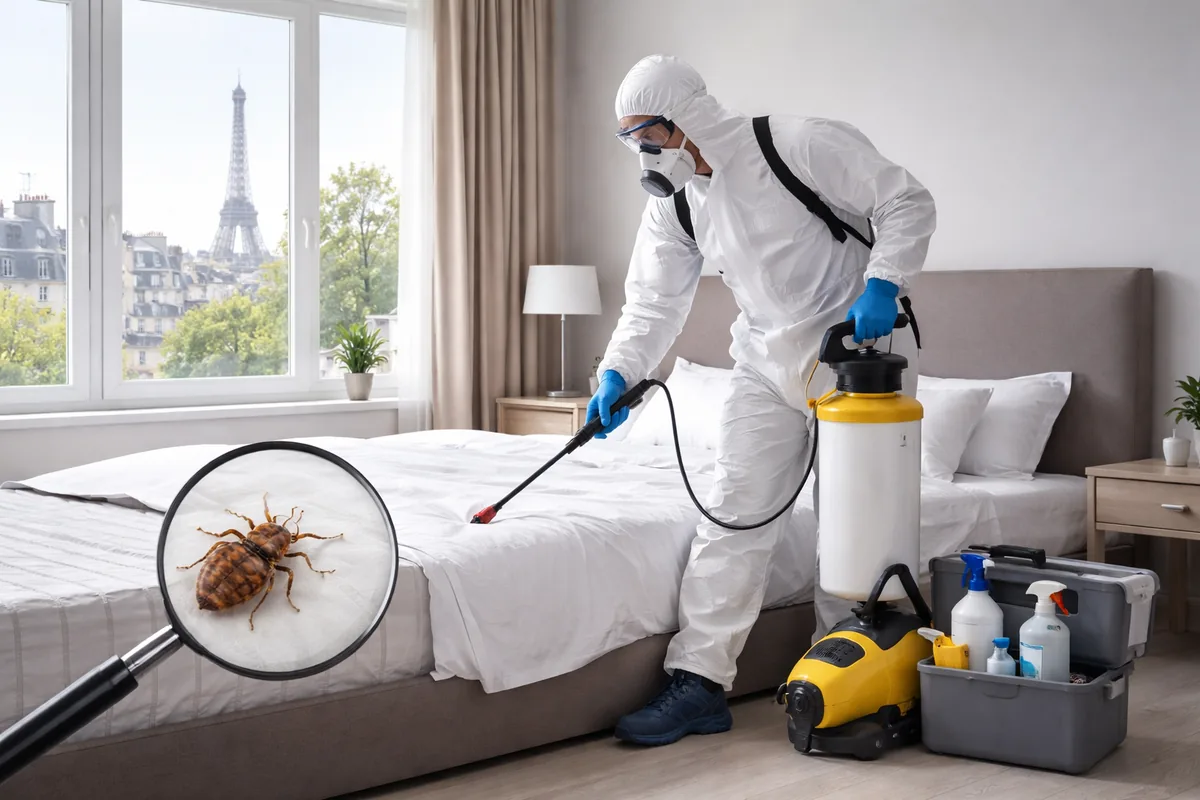 Comment choisir une entreprise de désinfection certifiée pour punaises de lit à Paris ?