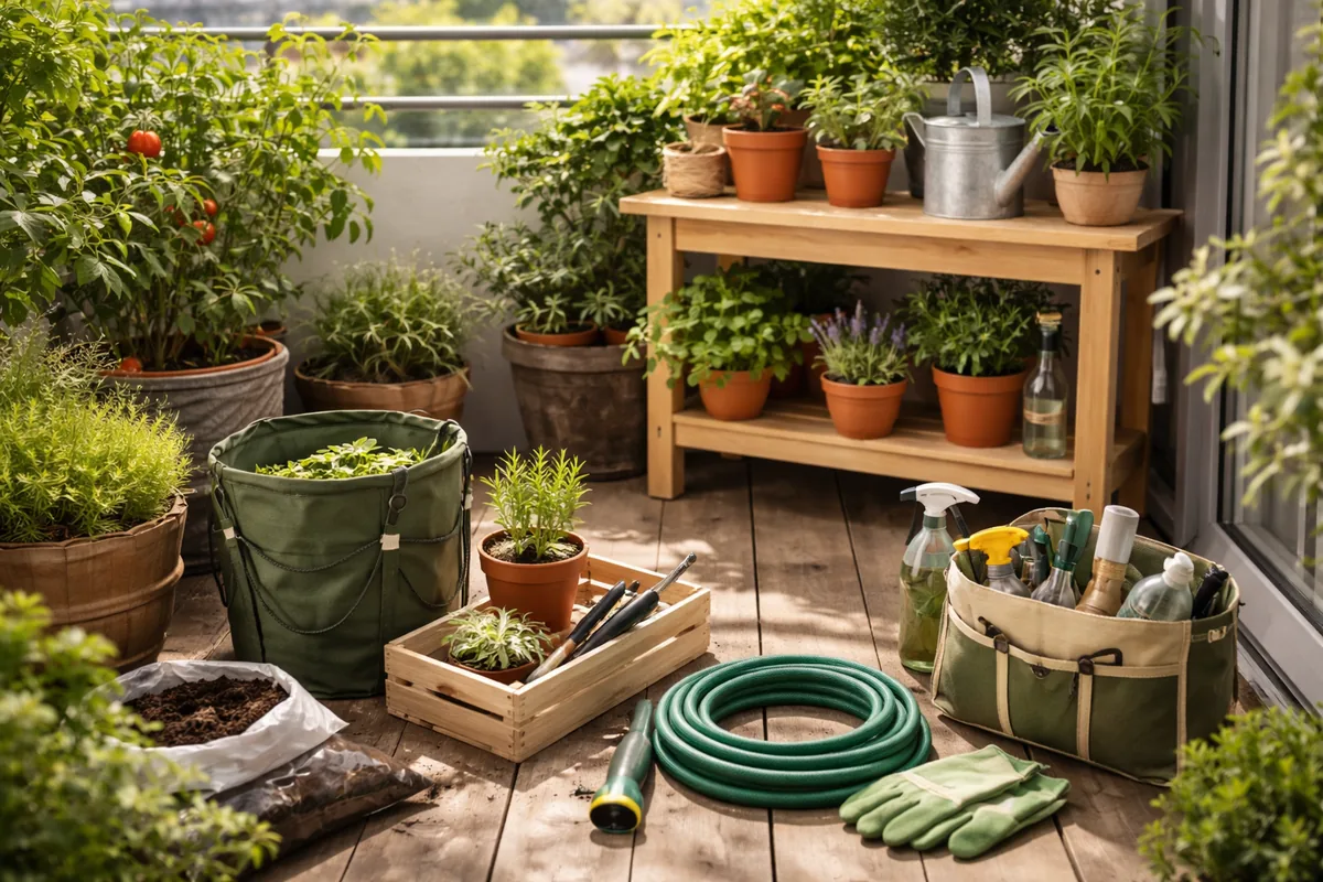 Comment bien choisir des équipements de jardinage pour un petit espace
