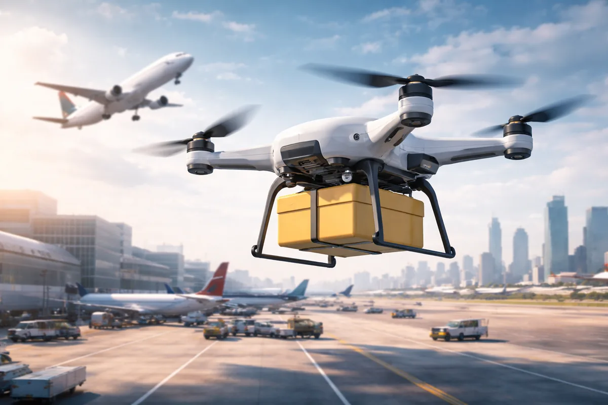 Comment les drones transforment-ils le secteur du transport aérien ?